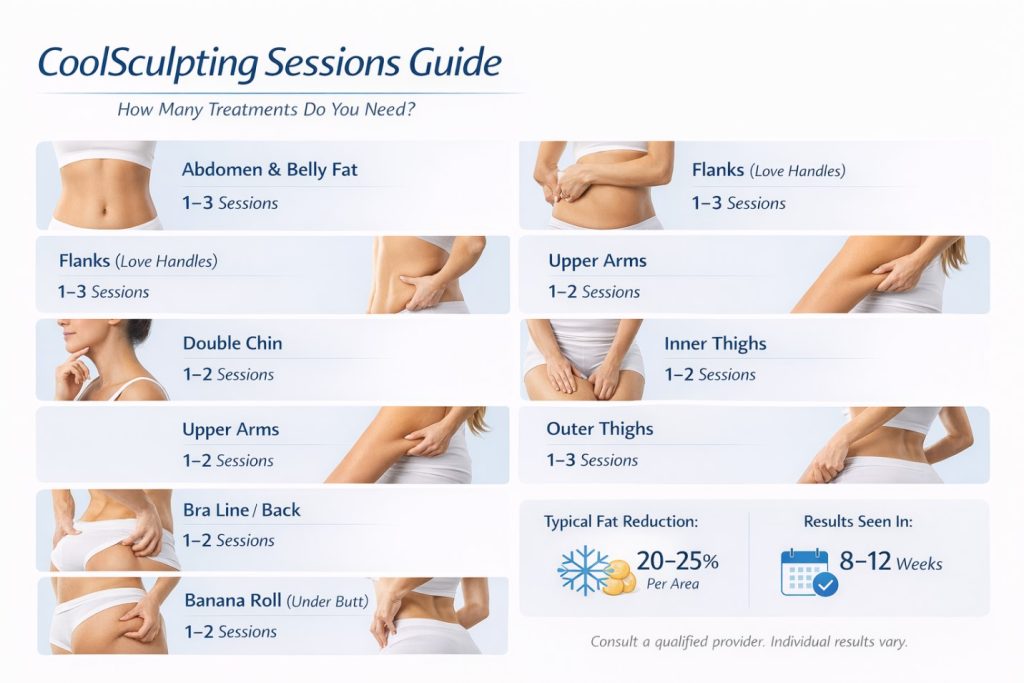 CoolSculpting session planning