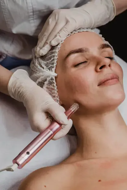 Agnes RF acne treatment targeting sebaceous glands
