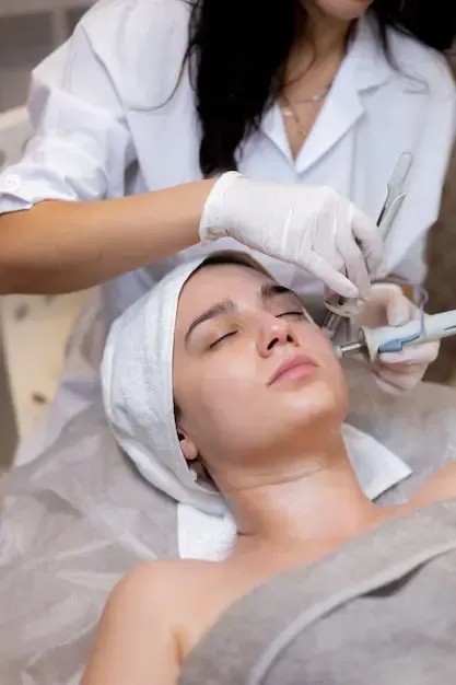 RF microneedling skin tightening