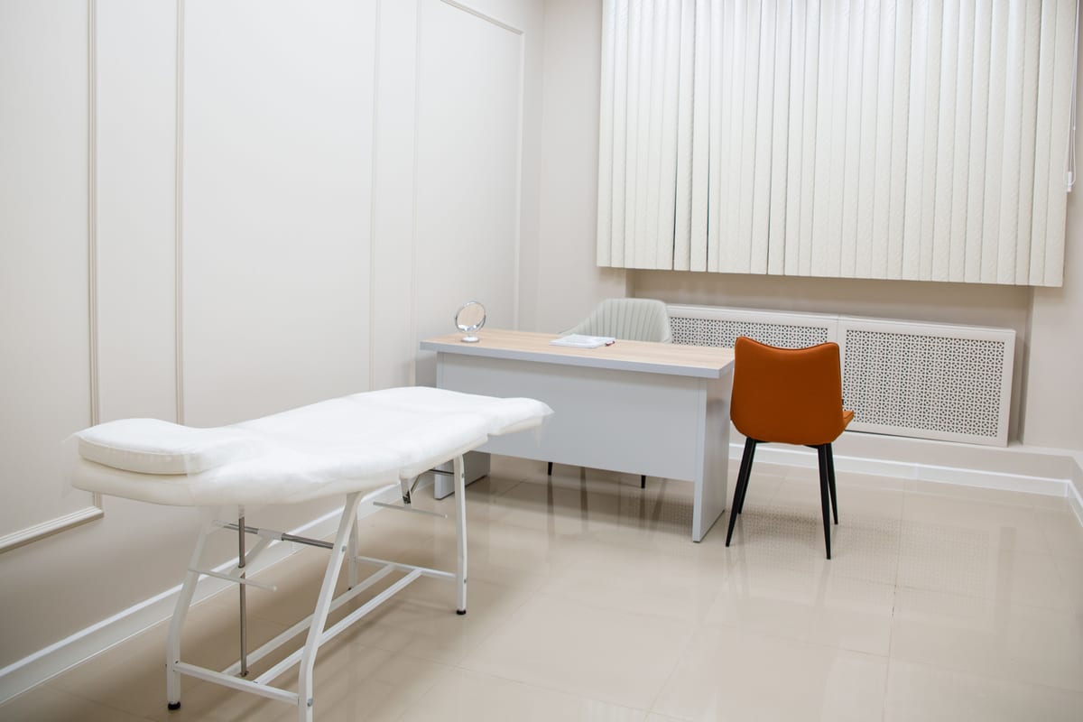 Consultation room at OC Weight Loss and Med Spa in Mission Viejo, where every membership starts with a free provider visit and body composition scan