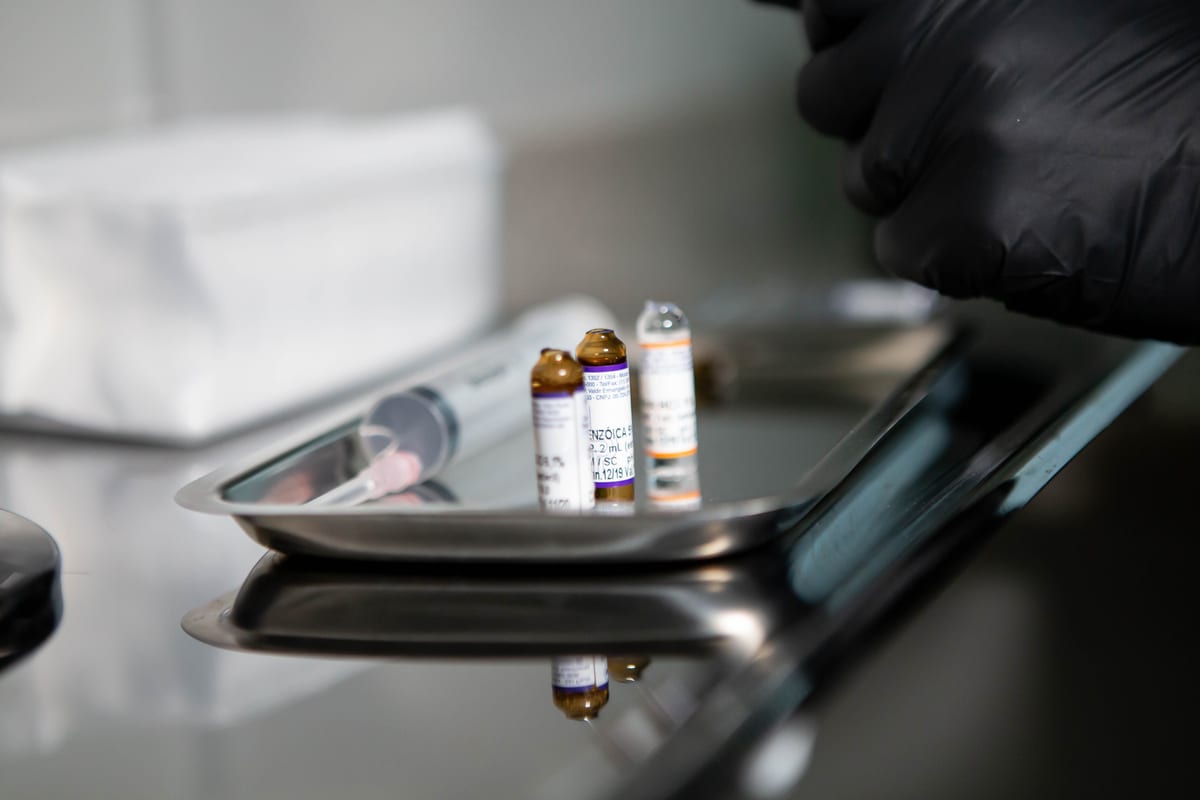 Prescription vials prepared for a clinician-led weight loss program